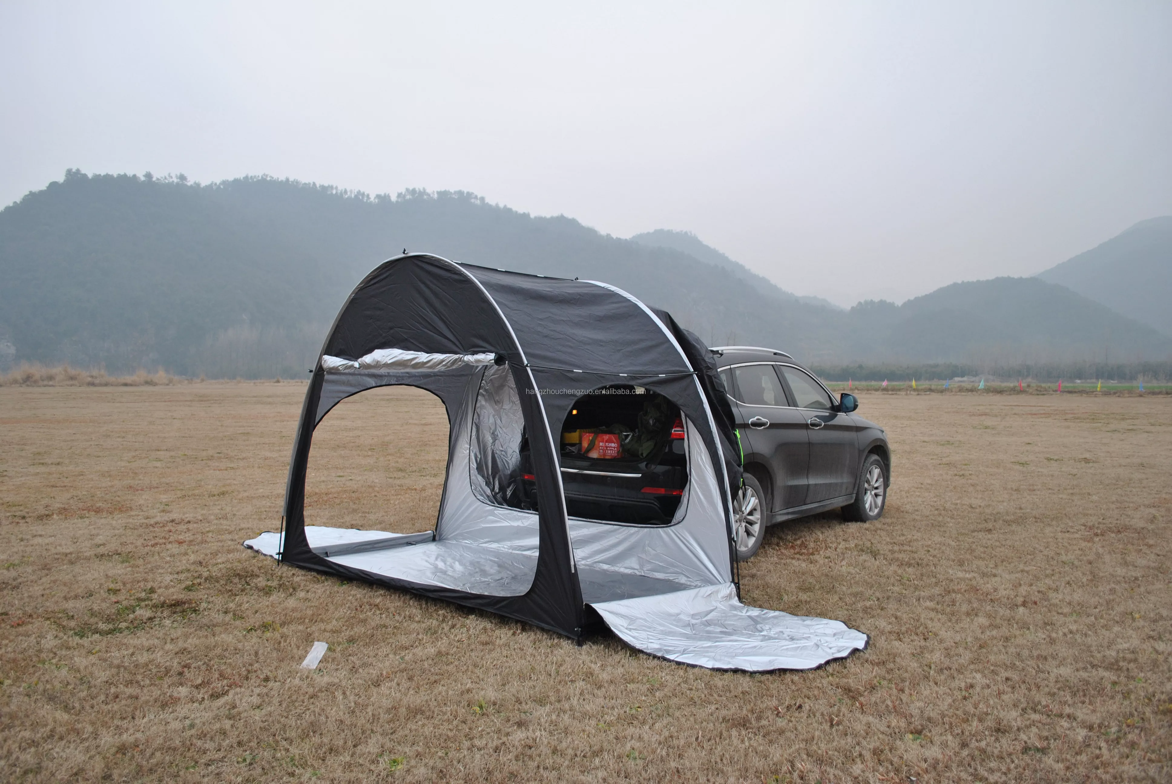 Cheap Goat Tents CZX 557 Car Awning Sun Shelter tent,SUV Rear Tent,Portable Waterproof car rear tent can be used as bike tent or storage tent   